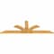 Ekena Millwork Richland Rough Sawn Timber Gable Bracket, Western Red Cedar, 96"W x 32"H x 2"D x 6"F, 8/12 Pitch GBW096X32X0206RIC00RWR - alternate 5